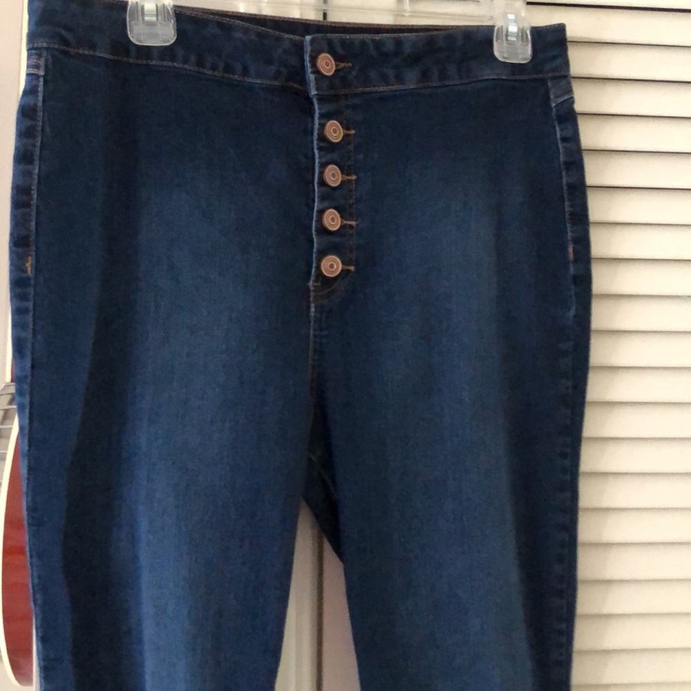 Signature Studio High Rise Skinny Jeans, size 14